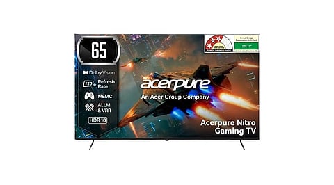 Acerpure Nitro QLED TV Series Launched in India from Rs. 59,999
