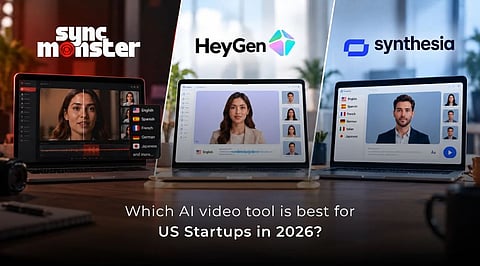 SyncMonster vs HeyGen vs Synthesia: Which AI Video Tool Is the Right Fit for US Startups in 2026?