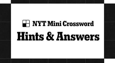 Today’s NYT Mini Crossword Answers for October 15, 2026