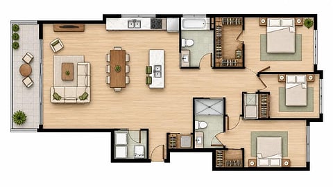 AI Floor Plan Generator vs. Editor