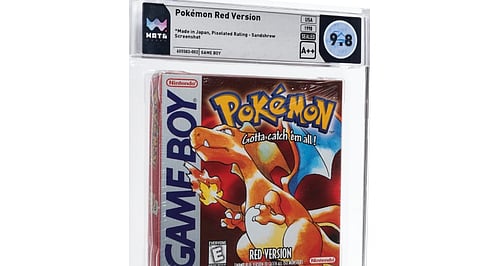 Pokémon Red Prototype Breaks the USD 100,000 Mark After 20 Bids