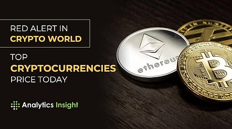 Red Alert in Crypto World: Top Cryptocurrencies Price Today