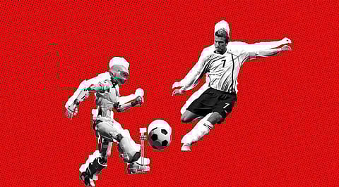 Artificial Intelligence Bends The Game of Football Like Beckham