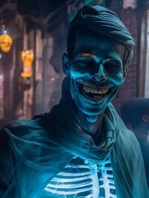 AI Artist Created Portraits Based on His Memories of Old Delhi