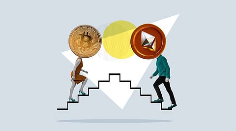 Bitcoin and Ethereum Climb 6%, Hit Highest Level in Six Weeks