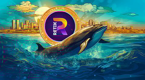 Solana Whale sells off, backs Retik Finance (RETIK) to give better returns