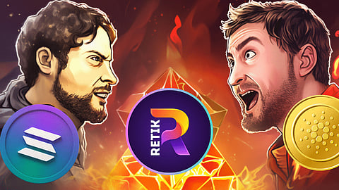Solana (SOL) vs Cardano (ADA), Which of the Two Will Accompany Retik Finance (RETIK) in the Top 7 Cryptos