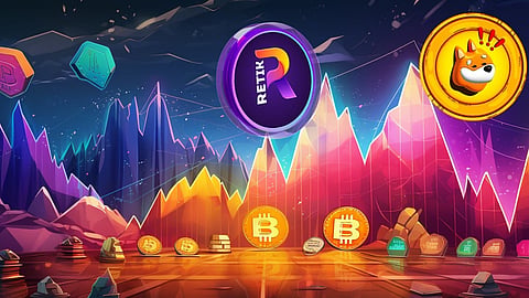 Bonk (BONK) and Retik Finance (RETIK) to be the top-performing tokens of 2024