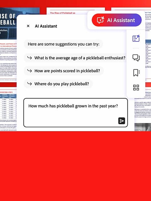 Adobe Introduces Acrobat AI Assistant, Available from $4.99 per Month