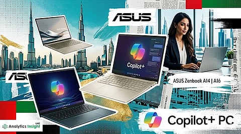 Asus Zenbook A14 and A16 Arrive in UAE With Copilot+ AI Features 