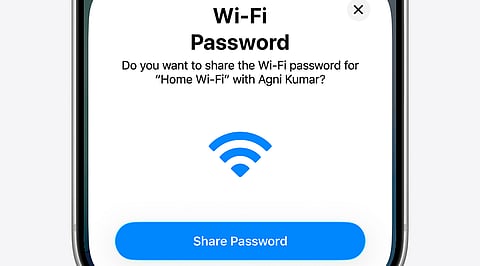 How to Share Your WiFi Password on iPhone