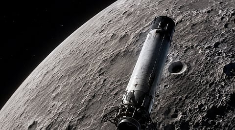 SpaceX Falcon 9 Rocket Stage Hits Moon as UAE Observatory Records Lunar Impact Event
