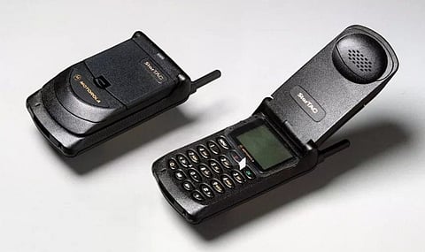 Four Classic Flip Phones