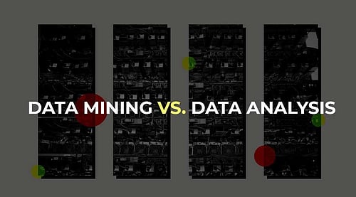 Data Mining vs. Data Analysis