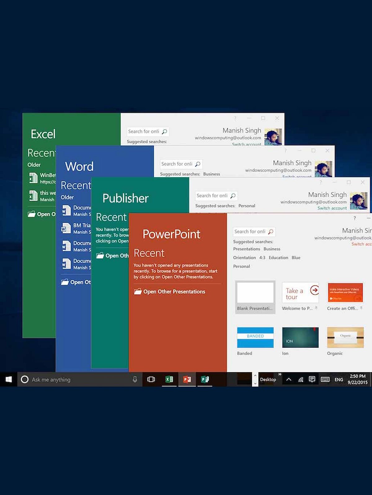 New Features in Microsoft Office Suite