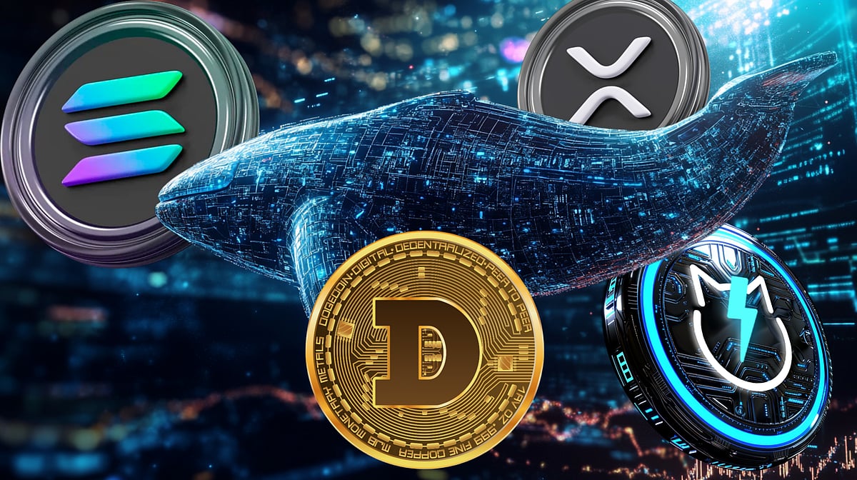 How Crypto Whales Are Winning Big With Solana, XRP, and Dogecoin as JetBolt  Surges