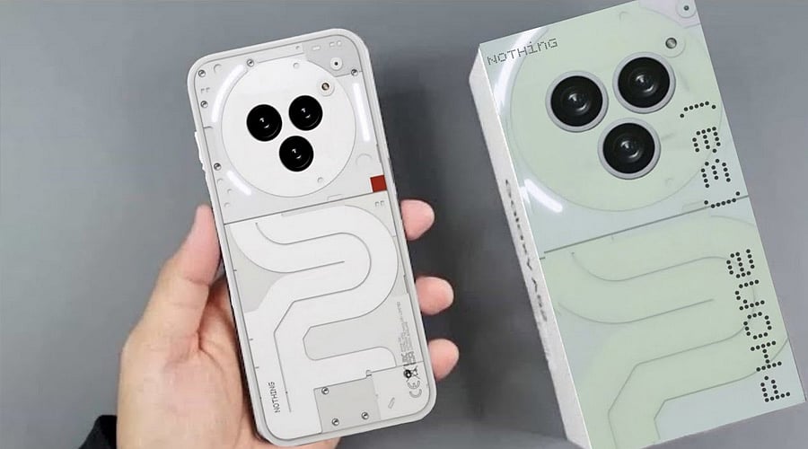 Nothing Phone (3a)のホワイト Phone (3a) | Smartphone | Nothing | US