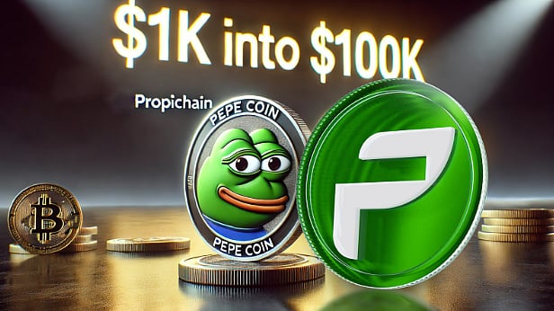 PropiChain vs. PEPE: Which Altcoin Will Turn $1k into $100k in 2025?