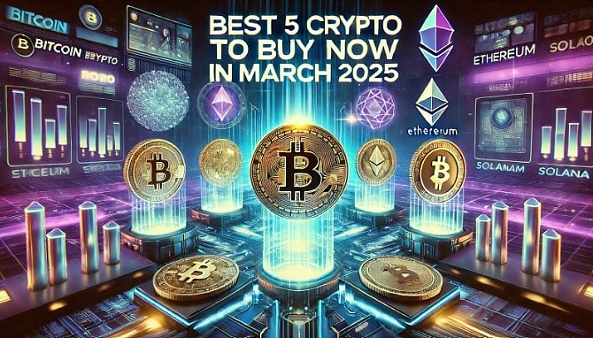 Best 5 Crypto to Buy Now in March 2025 Before Bitcoin Goes Back to $100k