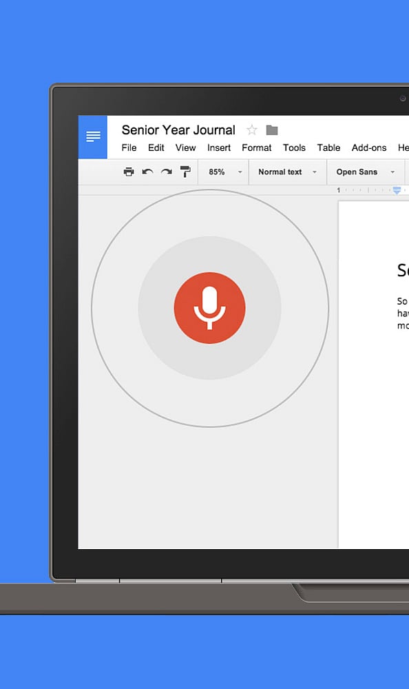How to Use Google Docs Voice Typing