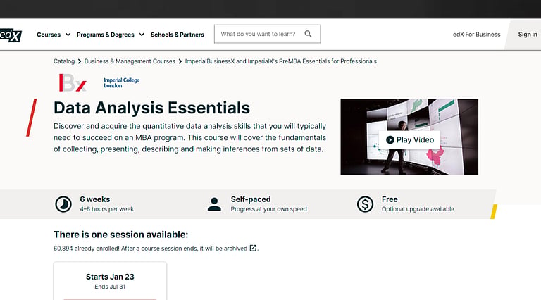 Best 10 Free Data Analytics Courses with Certificates