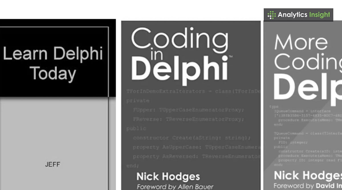 Delph Programming Language Best Books to Learn Delphi Programming for Beginners