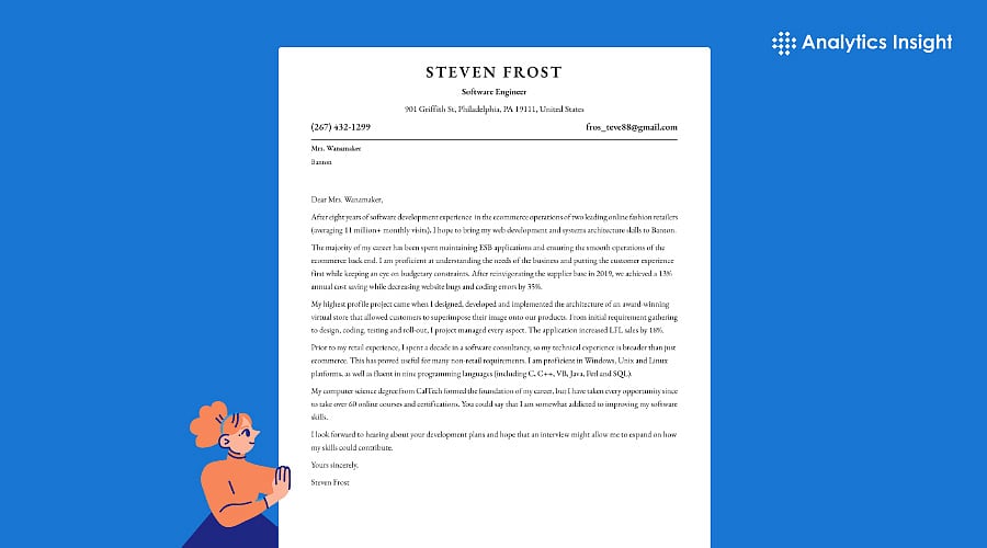 How You Can Write an Effective Software Engineer Cover Letter