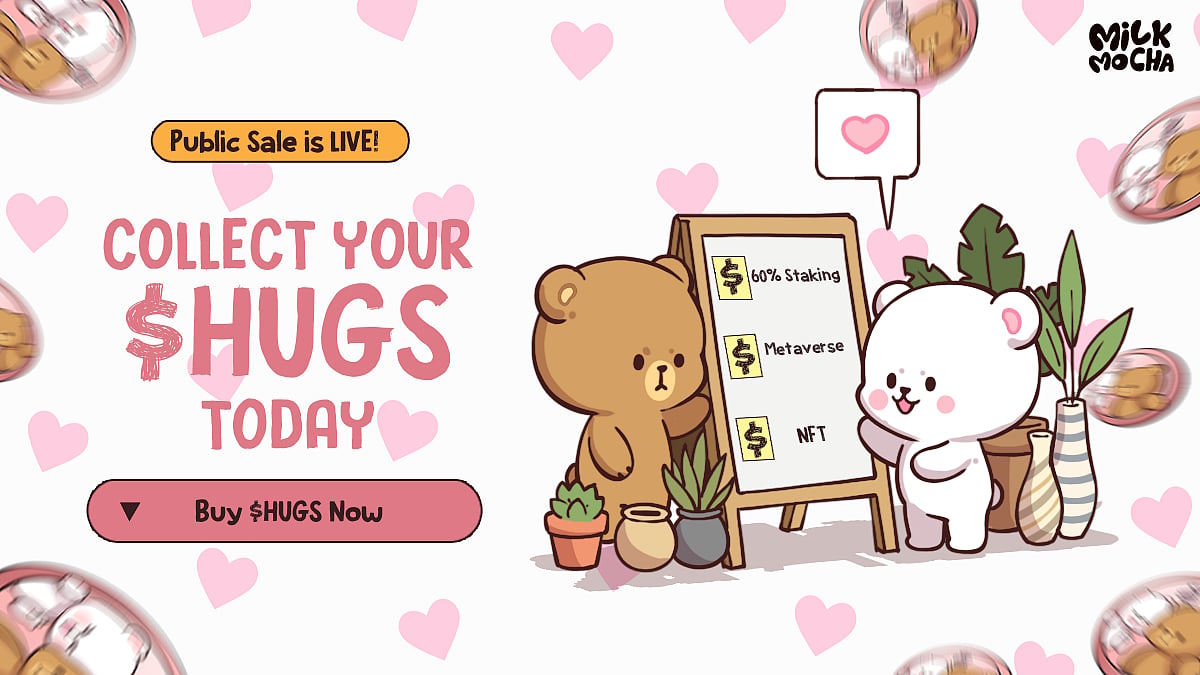 Milk Mocha’s $HUGS Presale Ignites a Global Frenzy With 5M Fans