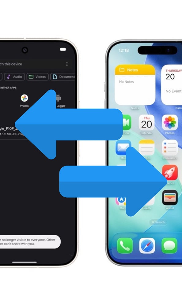 How to AirDrop Files from iPhone to Android