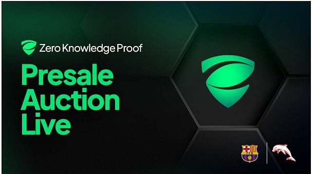 Zero Knowledge Proof Live Presale Auction & 200M Daily Auction Lead As ETH  And DOT Offer No Shift