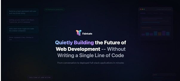 Fabricate Is Quietly Building the Future of Web Development -- Without ...
