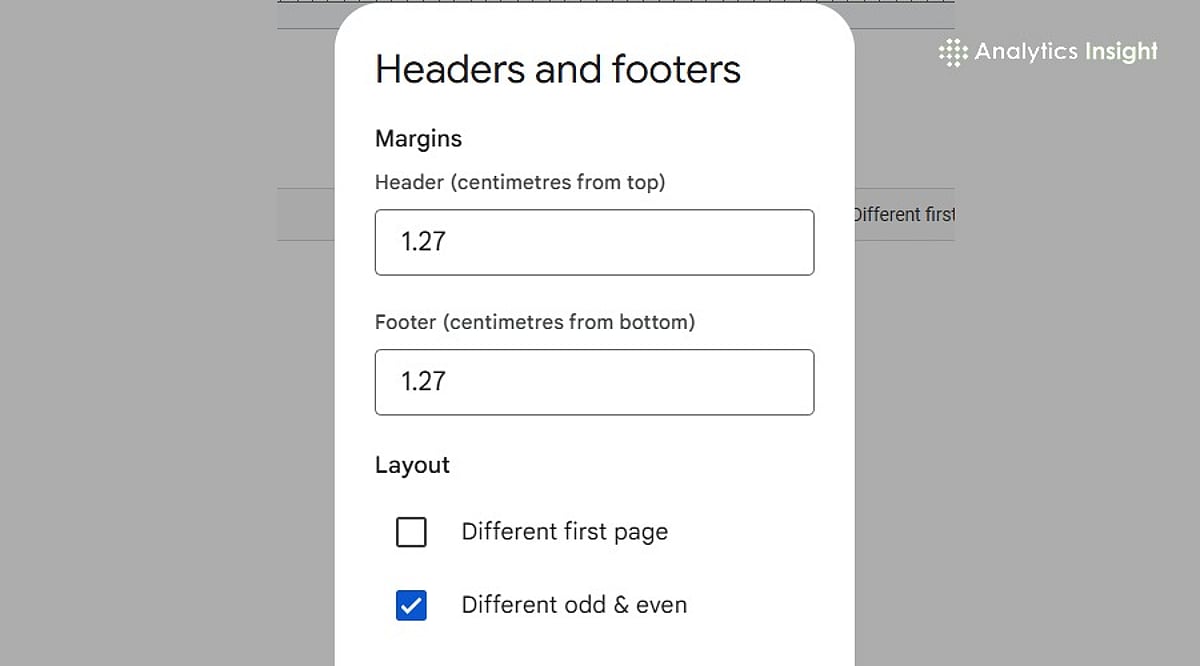 How to Create Different Headers and Footers in Google Docs (2026)