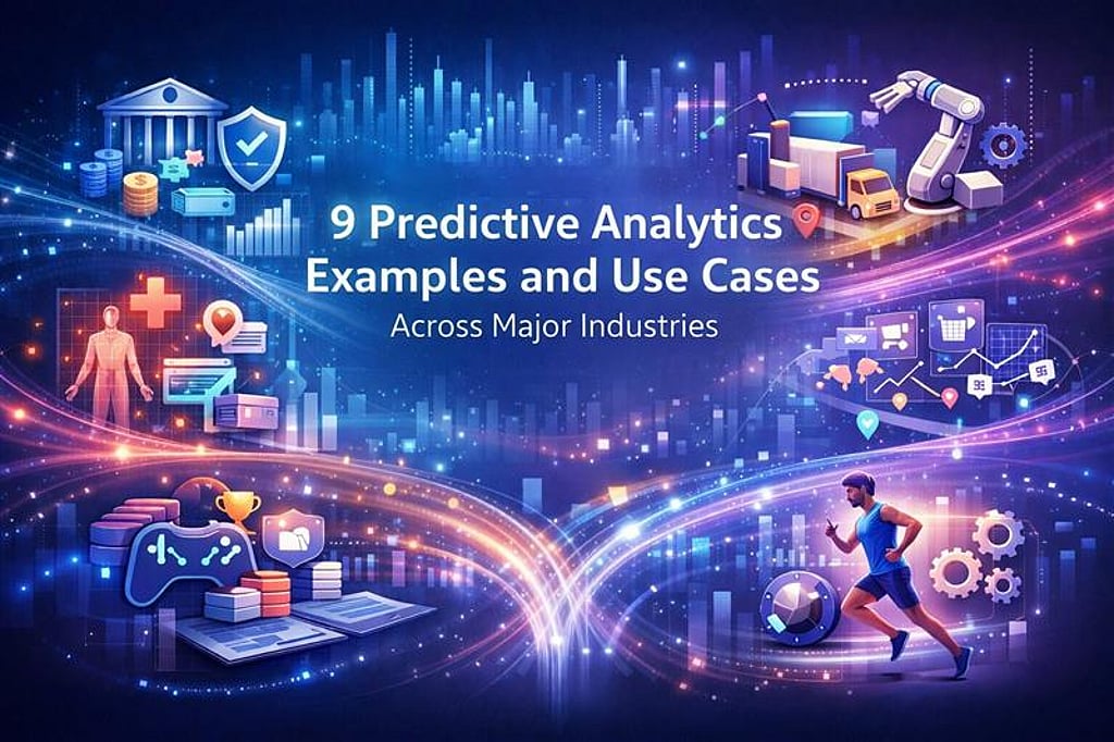 Predictive Data Analytics Example 9 Predictive Analytics Examples and Use Cases