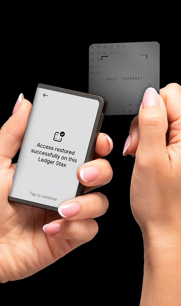 Ledger Nano X: Ledger Nano X combines Bluetooth convenience with strong protection for managing crypto on the go.