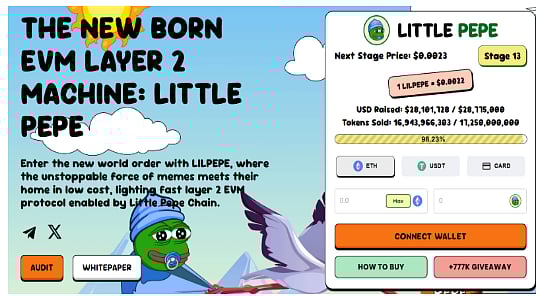 Little Pepe Ön Satışında 28 Milyon Dolarlık Mil Tayin