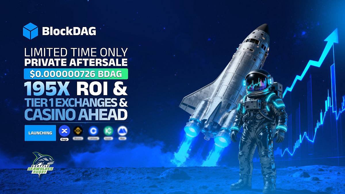 BlockDAG Casino Coming May 7 as Aave Price Rises and Solana Stalls: Last Chances to Buy BDAG at $0.000000726