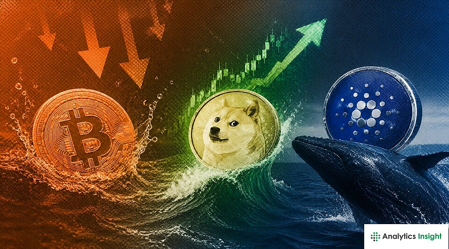 Bugün Kripto Haberleri: Bitcoin Çıkışları, Dogecoin Yükselişi ve ADA Balina Birikimi Zirve
