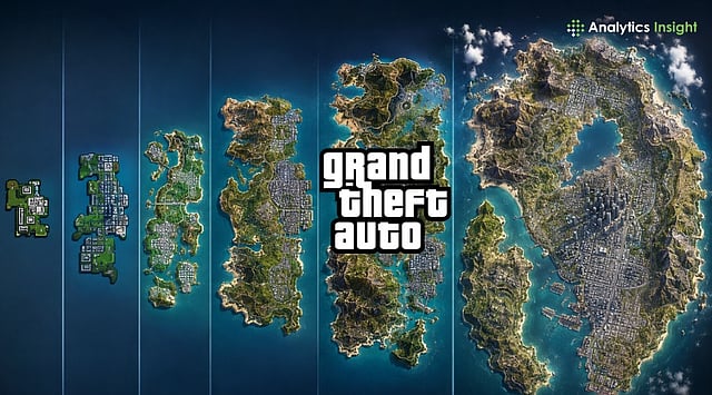 The Evolution of GTA Maps