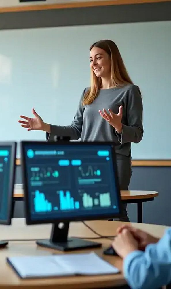 AI cannot replace teachers. Human educators still provide empathy, motivation, critical thinking, classroom discussions, and real-world mentorship that technology cannot match.