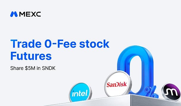 MEXC Launches 0-Fee Stock Futures Campaign With $5,000,000 SNDK Prize Pool