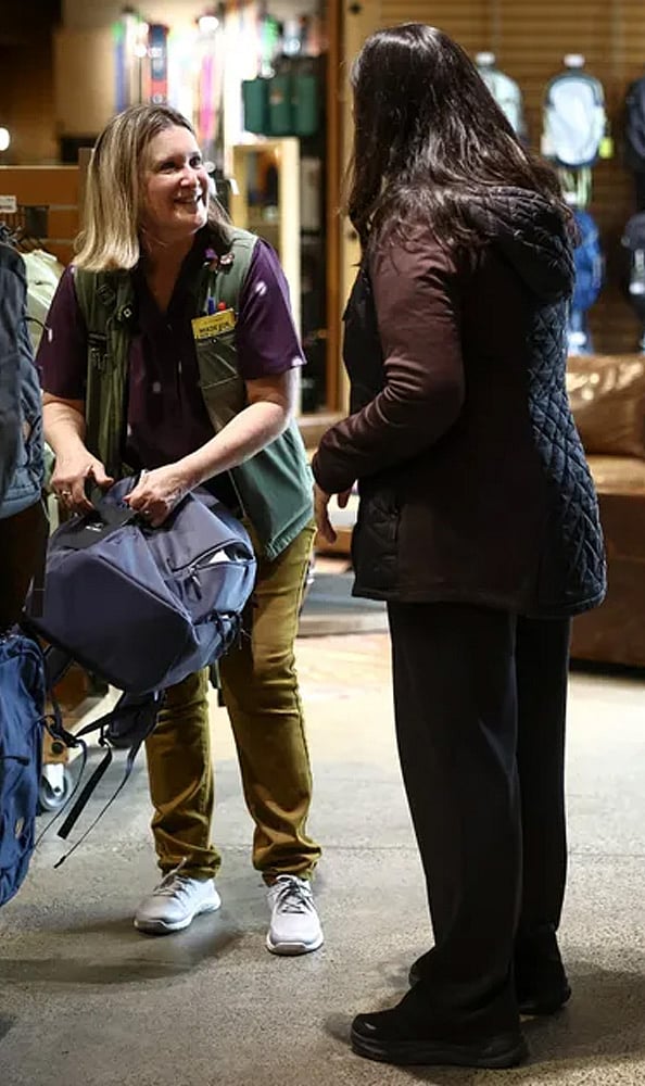 REI Sales Specialist: Outdoor enthusiasts enjoy competitive pay, employee gear discounts, and engaging customer interactions while promoting adventure and sustainable lifestyles.