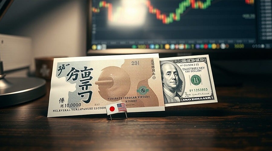 Japanese Yen Gains as Soft US Data Pushes USD/JPY Toward 159