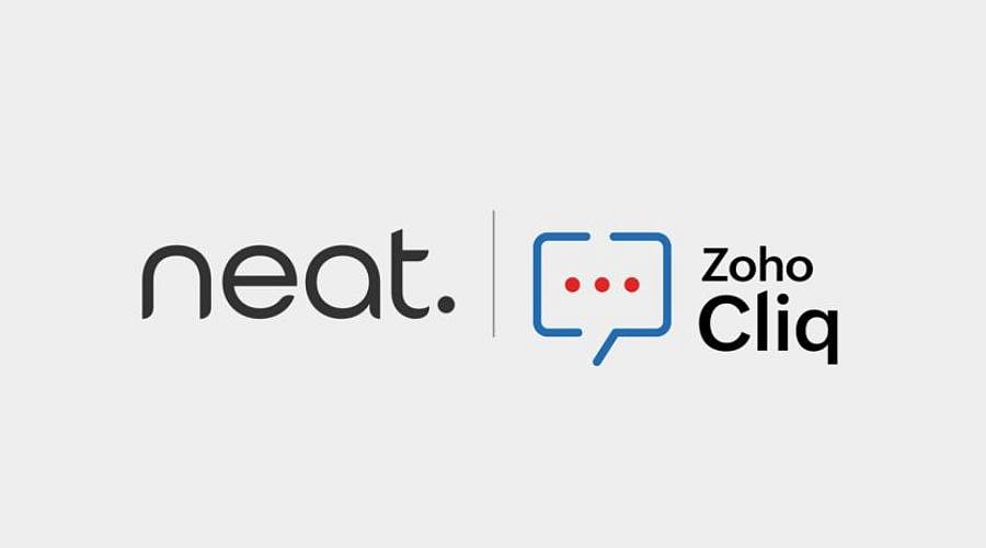 Neat Partners with Zoho to Bring Cliq Platform to Business Meeting Rooms
