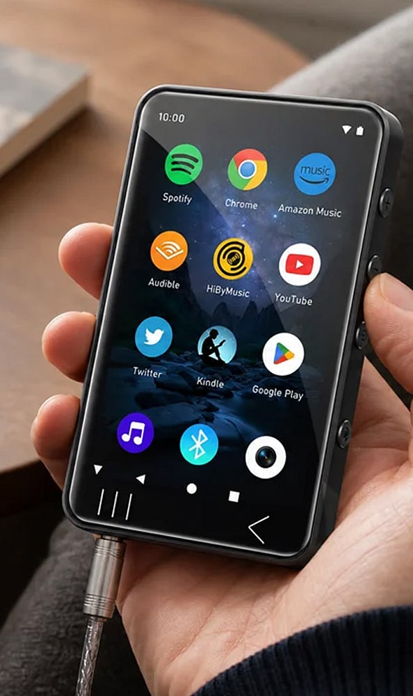 Minimalist Audio Keeps Music Without the Feed: A basic MP3 player or simple headphones can provide music and podcasts without opening social media, news feeds, or other distracting smartphone apps.