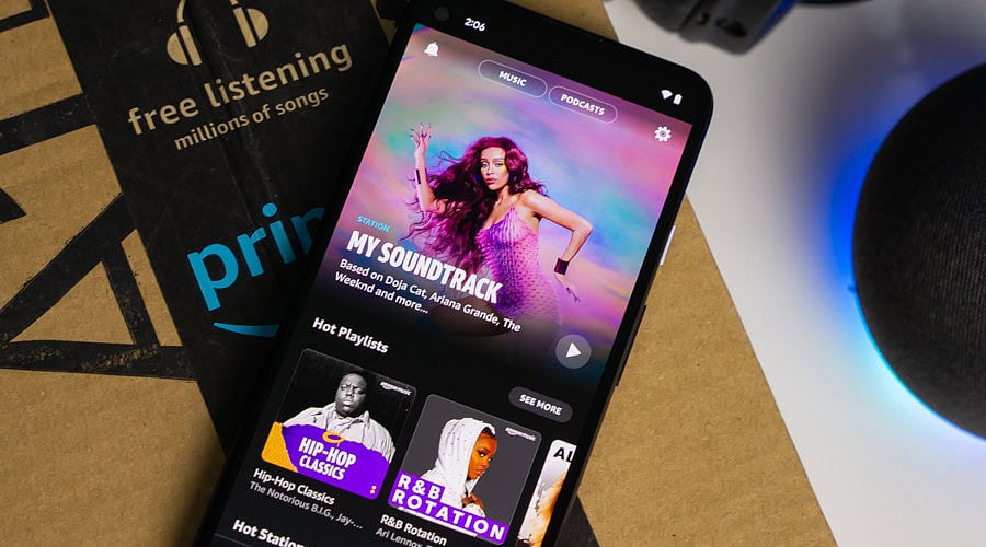 Amazon Music Unlimited focuses strongly on high-quality audio. 
