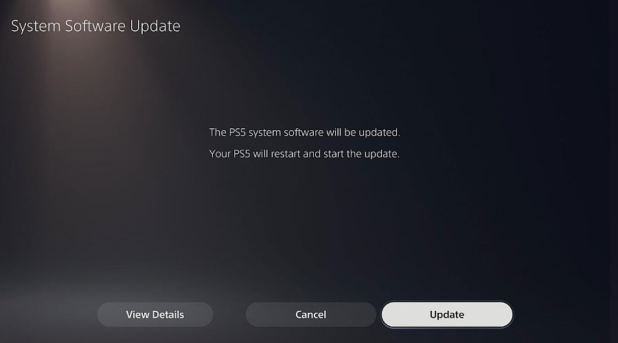 Check System And Update Options