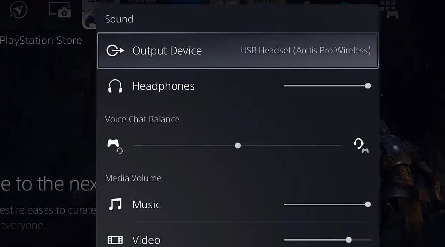 Check Sound Settings