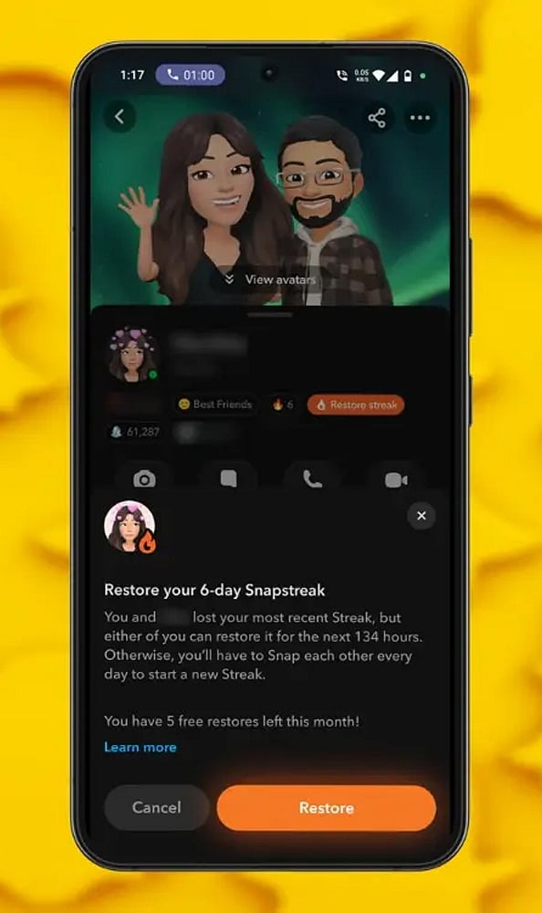 Follow-Snapchat’s-on-screen-instructions