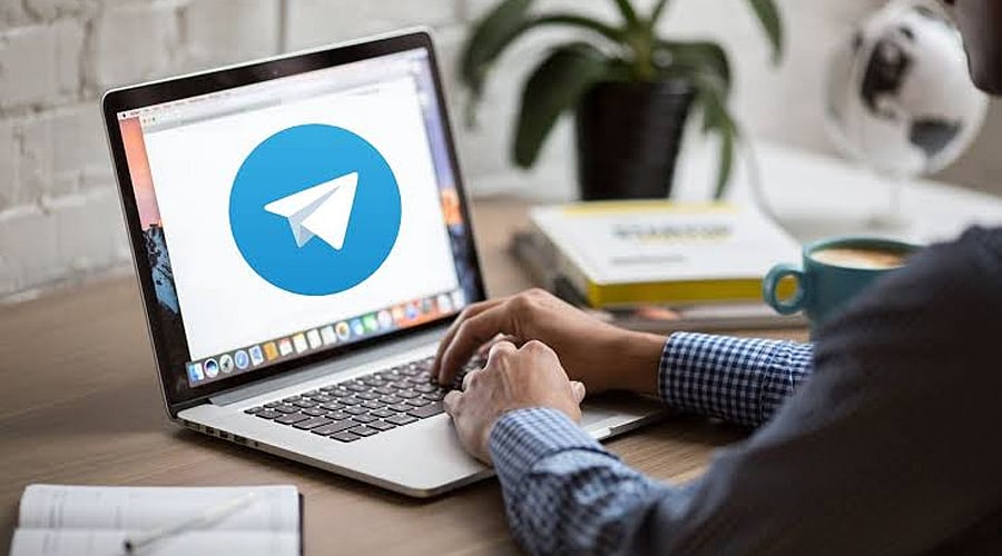 Telegram keeps cloud chats synced across connected devices. 
