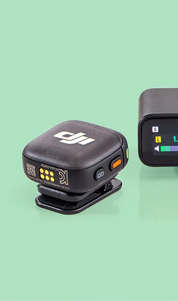 The DJI Mic 3 is the most advanced option